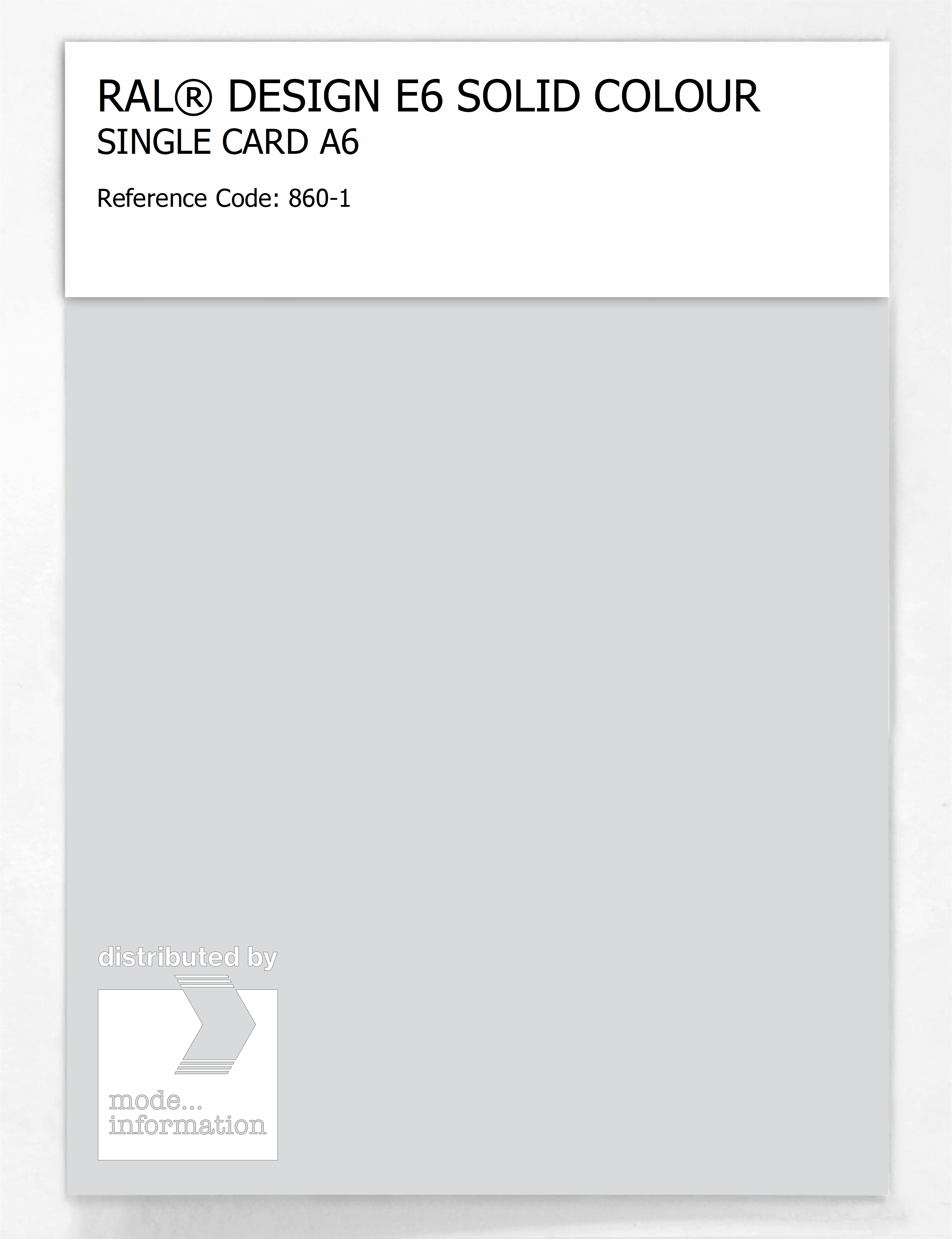 Artikelbild 1 des Artikels “RAL® EFFECT E6 SINGLE SHEET 800 SERIES A6 860-1 “