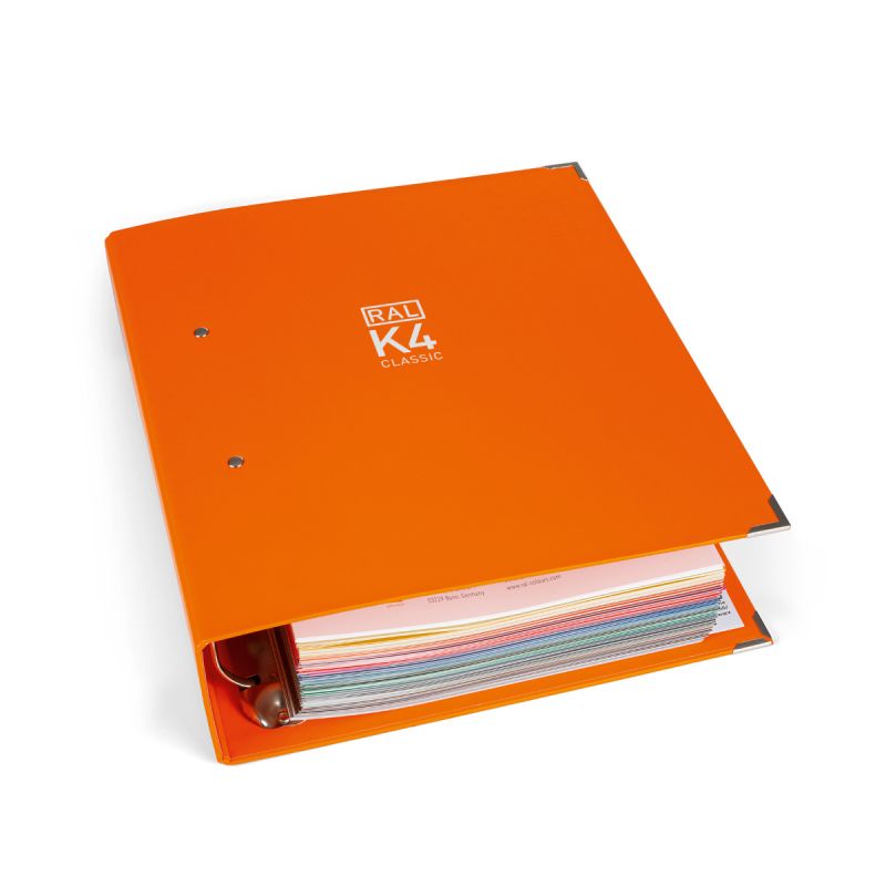 Artikelbild 1 des Artikels “RAL K4 Ringbuch | 216 RAL CLASSIC Farben im A4-Format “