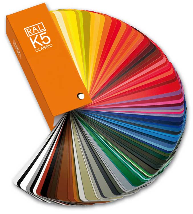 Artikelbild 1 des Artikels “RAL K5 Colour fan deck with 216 RAL CLASSIC colours - Semi matt “