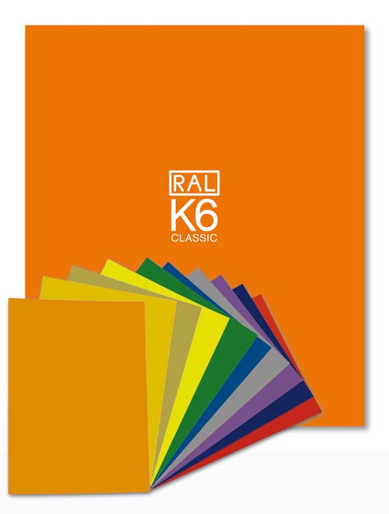 Product image 1 of the product “RAL K6 Box with all 216 RAL CLASSIC colours ”