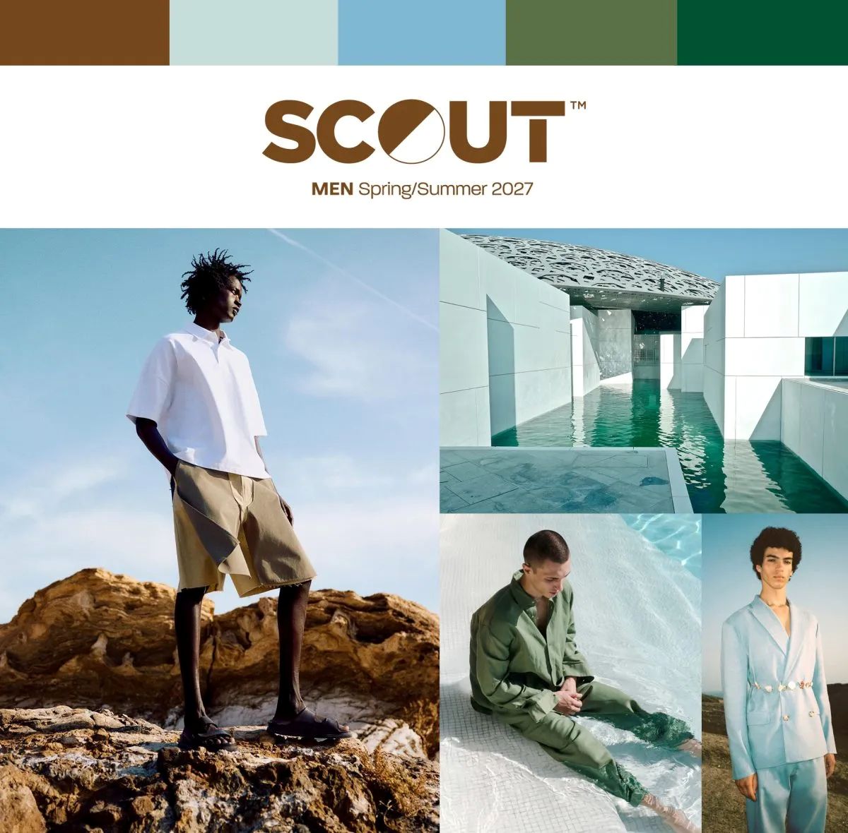 Product image 1 of the product “Scout Men's Trend Report Colour & Trend S/S 2027 ”