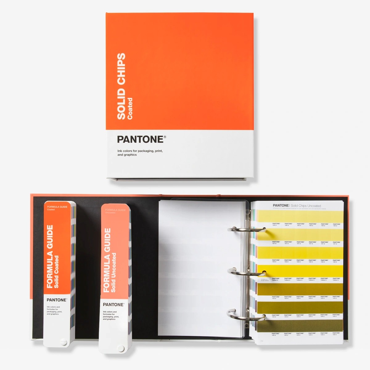 Product image 2 of the product “PANTONE Solid Color Set Formula Guide + Solid Chips | 2,390 Spot Colours ”