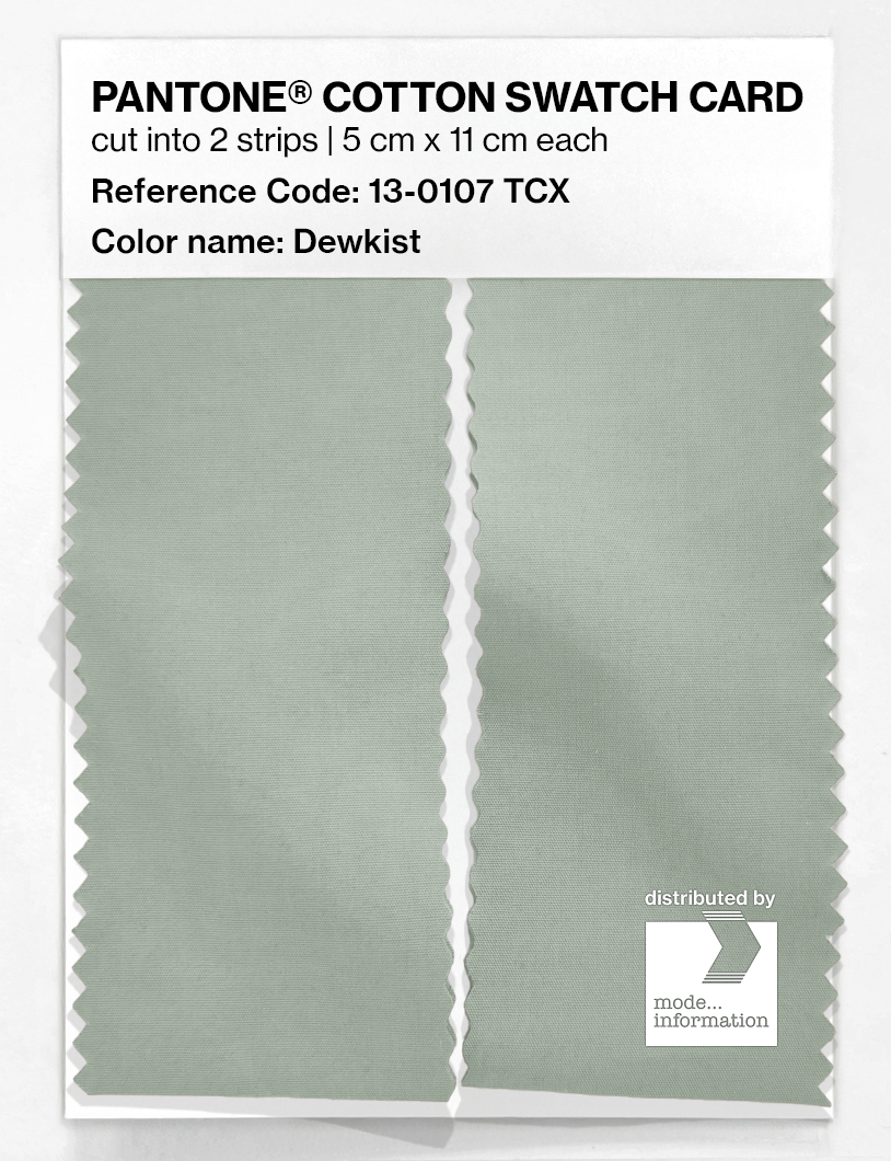 Artikelbild 2 des Artikels “PANTONE® COTTON SWATCH CARD 13-0107 TCX Dewkist “