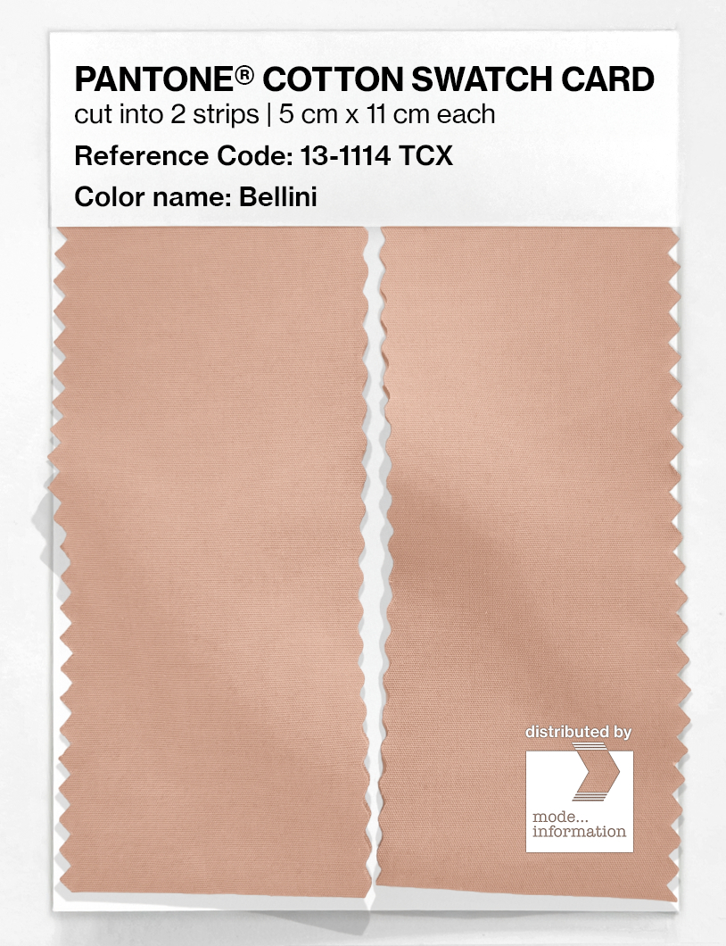 Artikelbild 2 des Artikels “PANTONE® COTTON SWATCH CARD 13-1114 TCX Bellini “