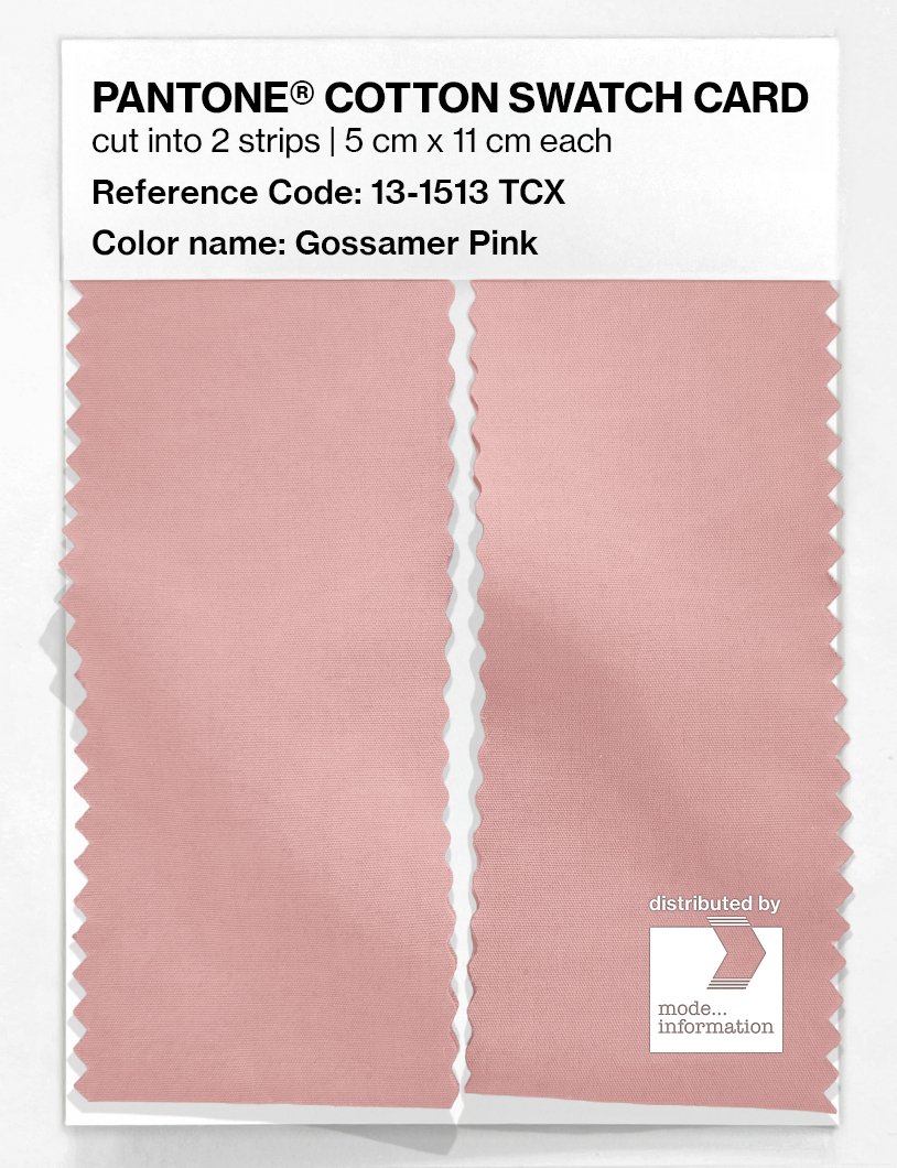 Artikelbild 2 des Artikels “PANTONE® COTTON SWATCH CARD 13-1513 TCX Gossamer Pink “