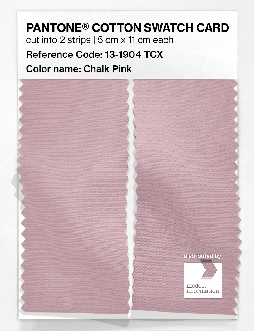 Artikelbild 2 des Artikels “PANTONE® COTTON SWATCH CARD 13-1904 TCX Chalk Pink “