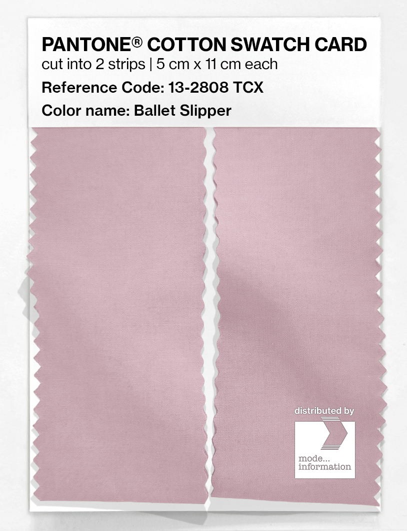 Artikelbild 2 des Artikels “PANTONE® COTTON SWATCH CARD 13-2808 TCX Ballet Slipper “