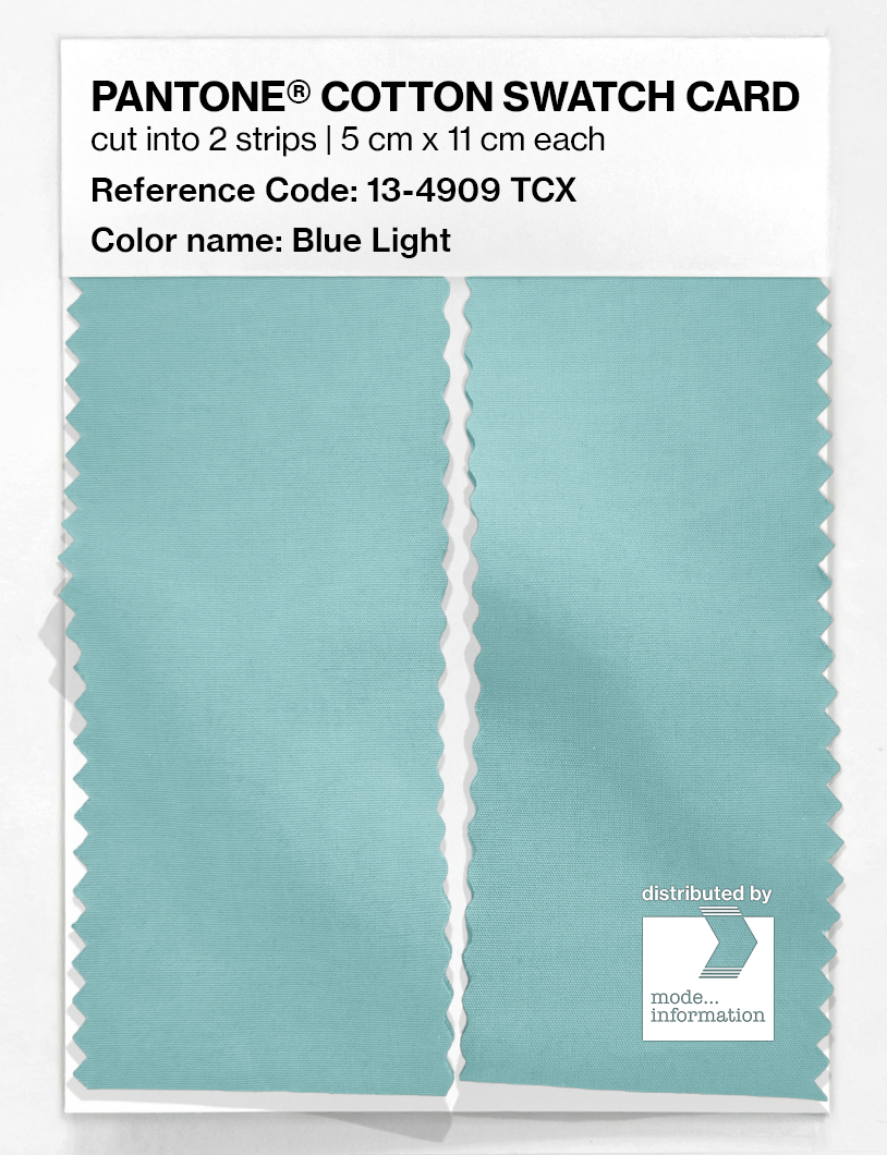 Artikelbild 2 des Artikels “PANTONE® COTTON SWATCH CARD 13-4909 TCX Blue Light “