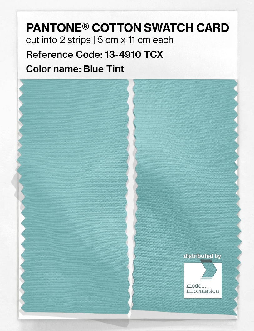 Artikelbild 2 des Artikels “PANTONE® COTTON SWATCH CARD 13-4910 TCX Blue Tint “