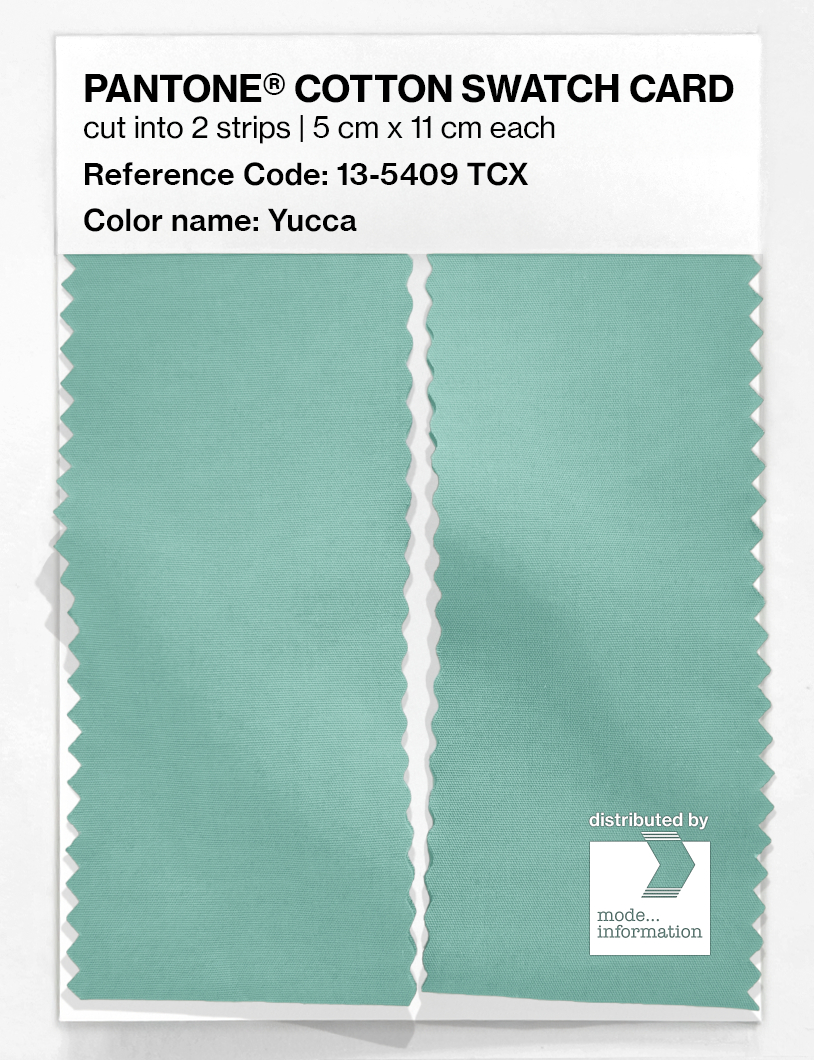 Artikelbild 2 des Artikels “PANTONE® COTTON SWATCH CARD 13-5409 TCX Yucca “