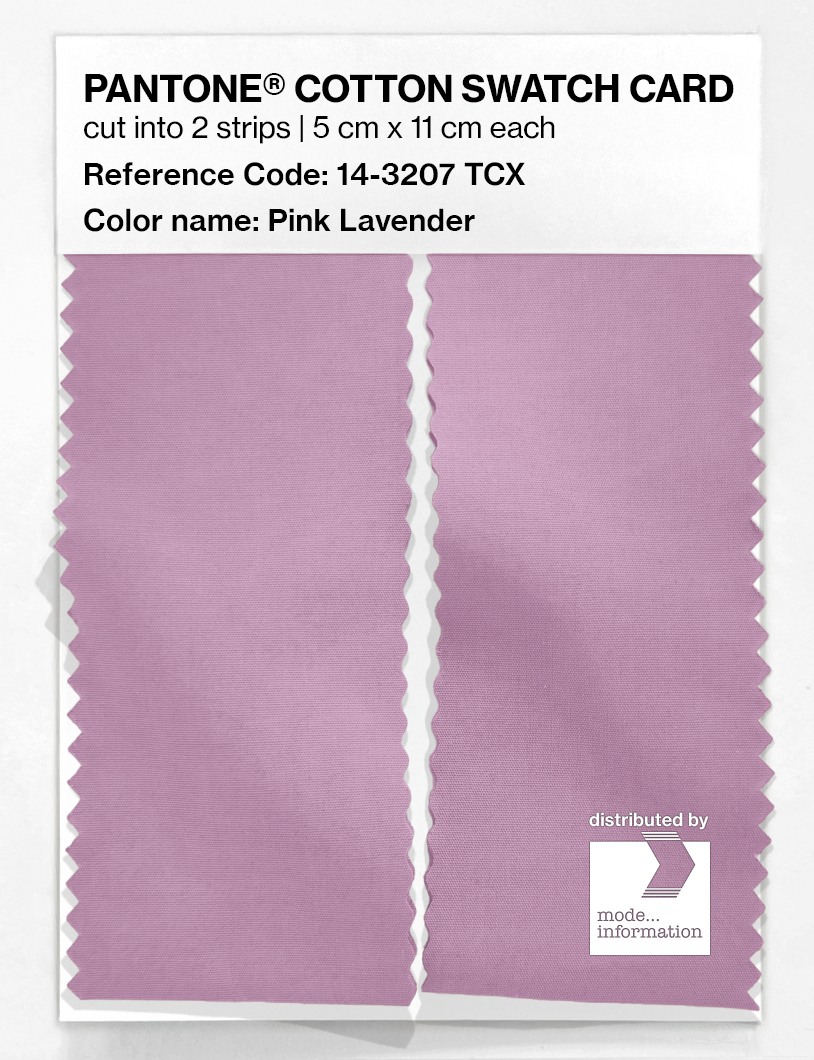 Artikelbild 2 des Artikels “PANTONE® COTTON SWATCH CARD 14-3207 TCX Pink Lavender “