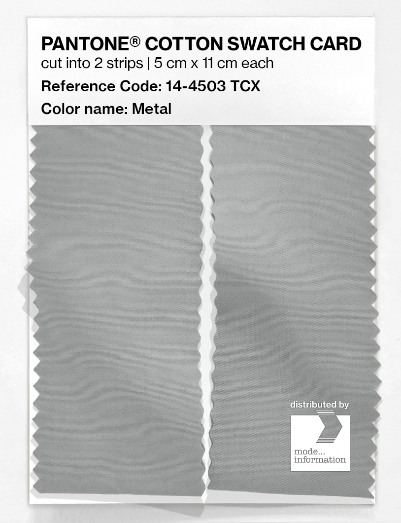 Artikelbild 2 des Artikels “PANTONE® COTTON SWATCH CARD 14-4503 TCX Metal “