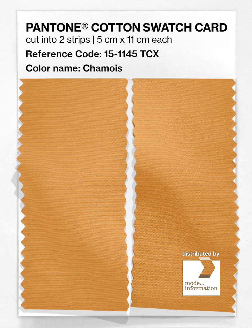 Artikelbild 2 des Artikels “PANTONE® COTTON SWATCH CARD 15-1145 TCX Chamois “