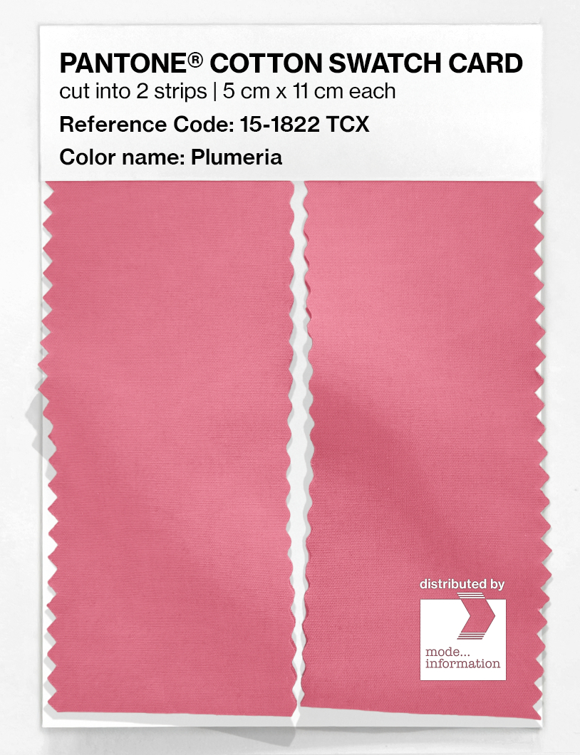 Artikelbild 2 des Artikels “PANTONE® COTTON SWATCH CARD 15-1822 TCX Plumeria “
