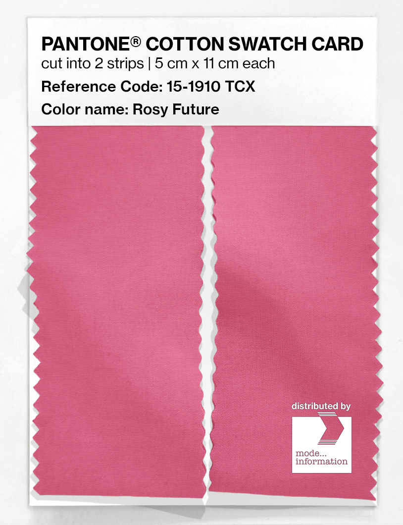 Artikelbild 2 des Artikels “PANTONE® COTTON SWATCH CARD 15-1910 TCX Rosy Future “