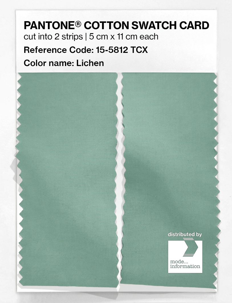 Artikelbild 2 des Artikels “PANTONE® COTTON SWATCH CARD 15-5812 TCX Lichen “