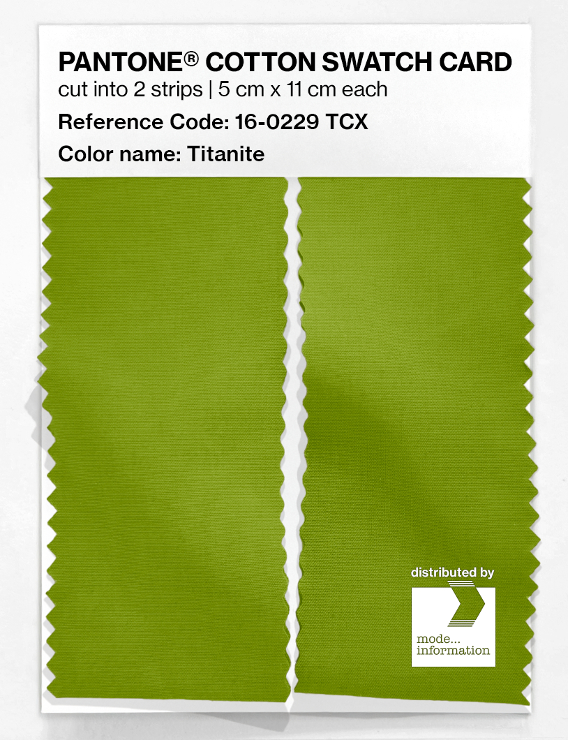 Product image 2 of the product “PANTONE® COTTON SWATCH CARD 16-0229 TCX Titanite ”