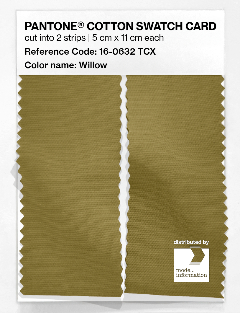 Artikelbild 2 des Artikels “PANTONE® COTTON SWATCH CARD 16-0632 TCX Willow “