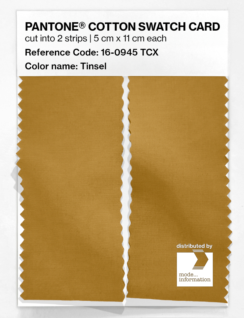 Artikelbild 2 des Artikels “PANTONE® COTTON SWATCH CARD 16-0945 TCX Tinsel “