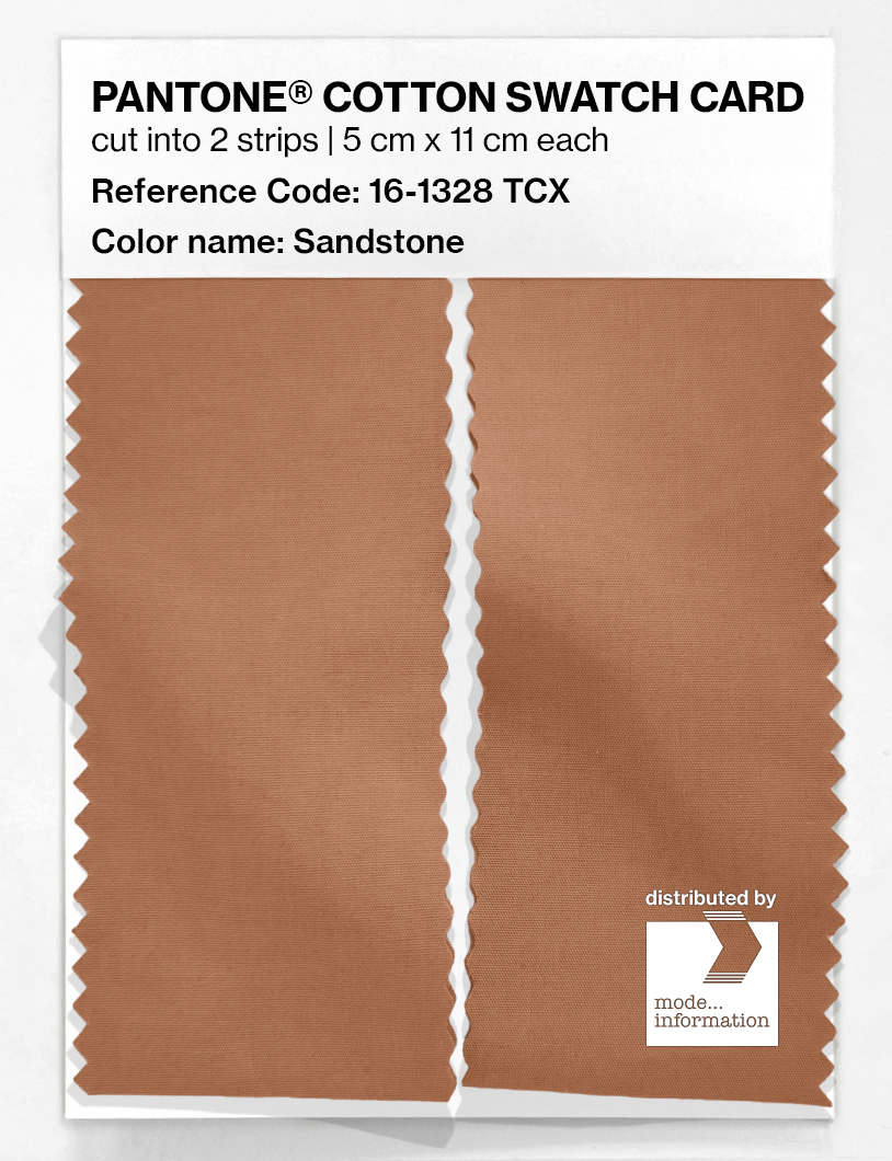 Artikelbild 2 des Artikels “PANTONE® COTTON SWATCH CARD 16-1328 TCX Sandstone “