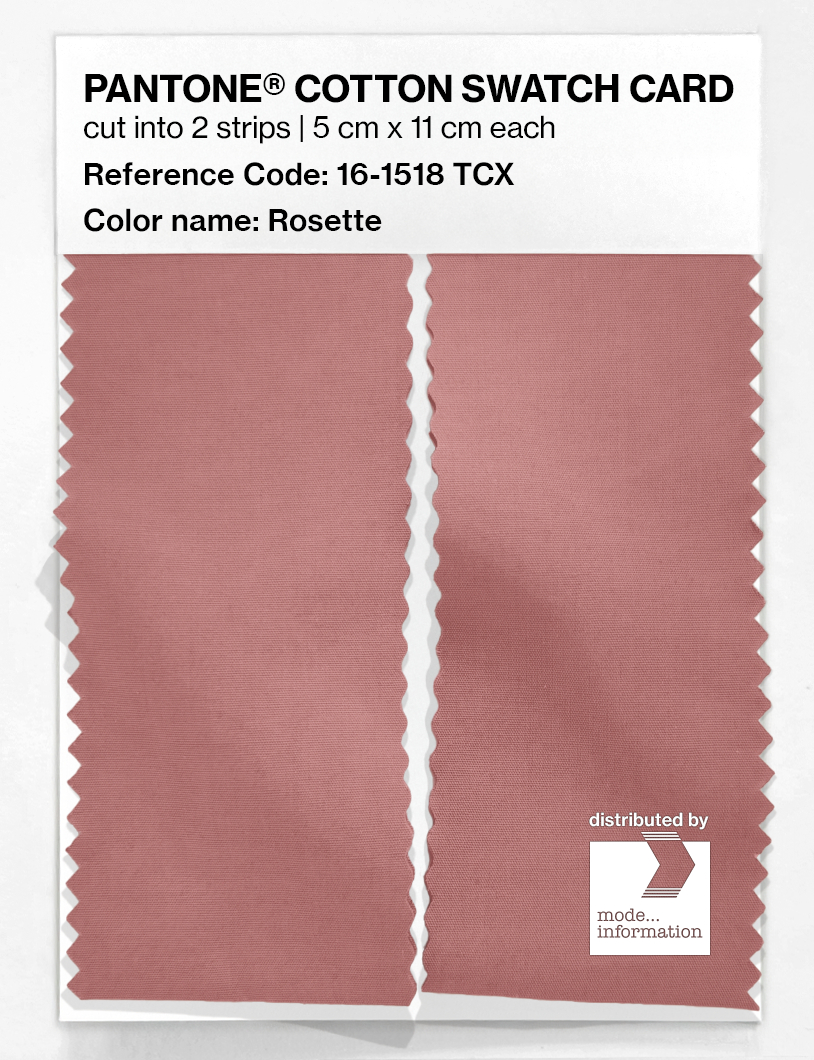 Artikelbild 2 des Artikels “PANTONE® COTTON SWATCH CARD 16-1518 TCX Rosette “