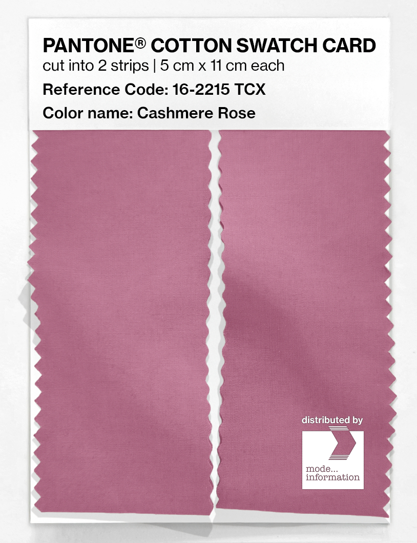 Artikelbild 2 des Artikels “PANTONE® COTTON SWATCH CARD 16-2215 TCX Cashmere Rose “