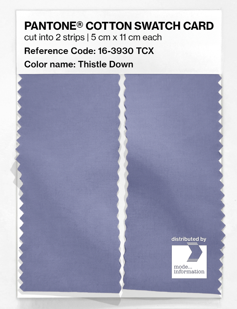 Artikelbild 2 des Artikels “PANTONE® COTTON SWATCH CARD 16-3930 TCX Thistle Down “