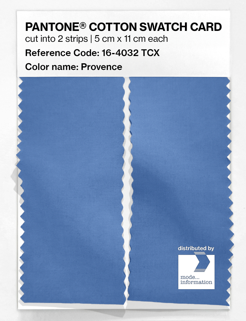 Artikelbild 2 des Artikels “PANTONE® COTTON SWATCH CARD 16-4032 TCX Provence “