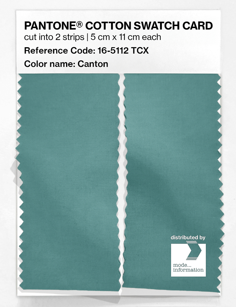Artikelbild 2 des Artikels “PANTONE® COTTON SWATCH CARD 16-5112 TCX Canton “