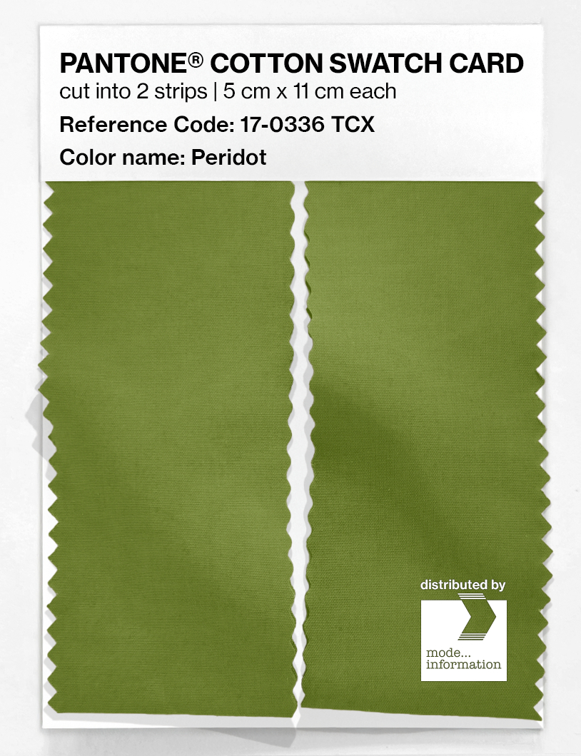 Artikelbild 2 des Artikels “PANTONE® COTTON SWATCH CARD 17-0336 TCX Peridot “