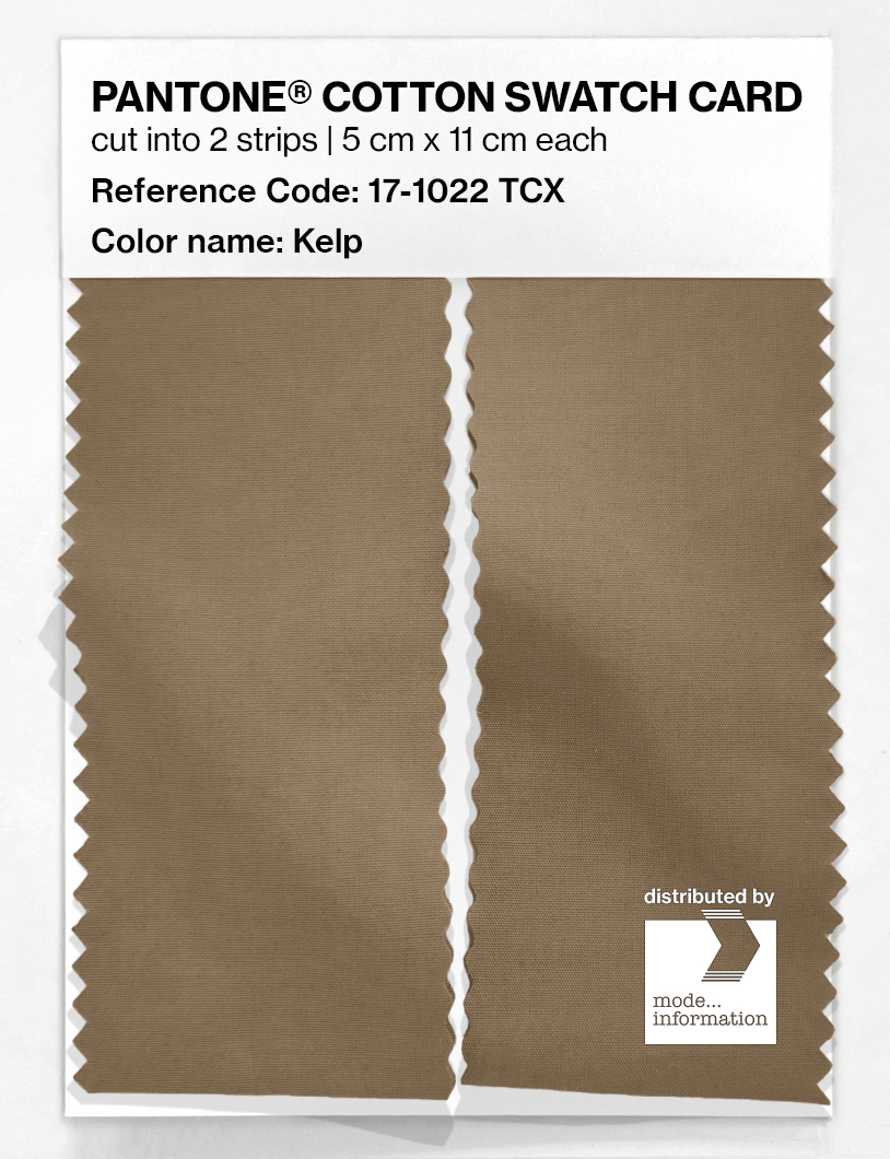 Artikelbild 2 des Artikels “PANTONE® COTTON SWATCH CARD 17-1022 TCX Kelp “