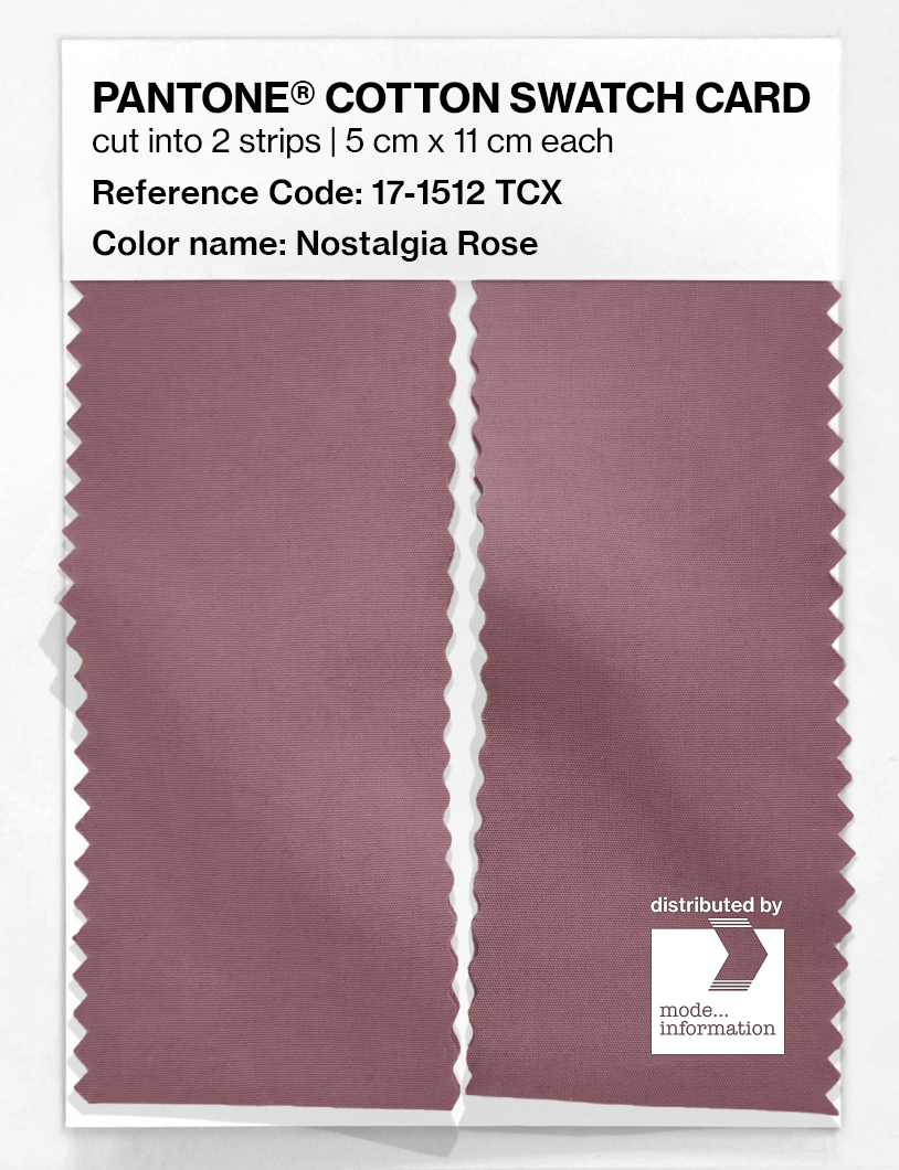 Artikelbild 2 des Artikels “PANTONE® COTTON SWATCH CARD 17-1512 TCX Nostalgia Rose “