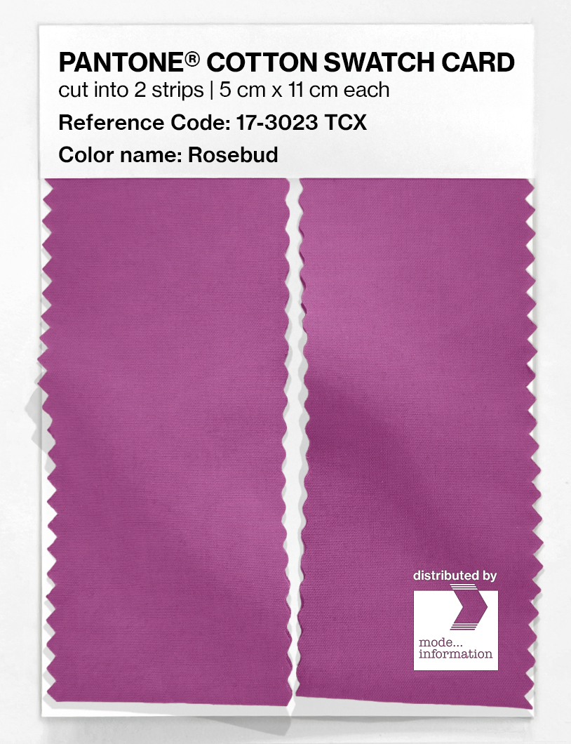 Artikelbild 2 des Artikels “PANTONE® COTTON SWATCH CARD 17-3023 TCX Rosebud “