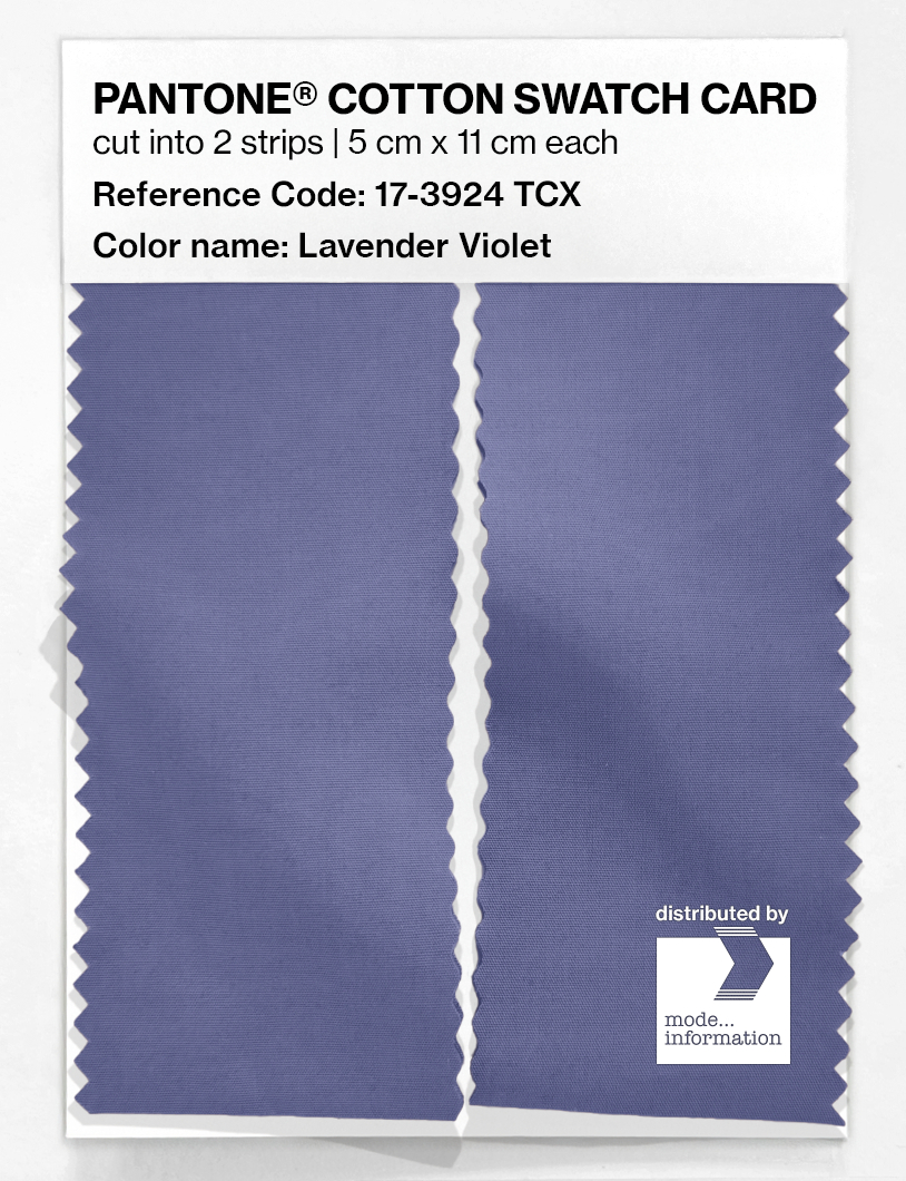 Artikelbild 2 des Artikels “PANTONE® COTTON SWATCH CARD 17-3924 TCX Lavender Violet “