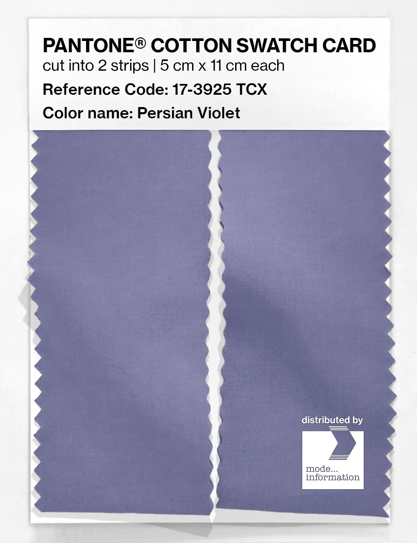 Artikelbild 2 des Artikels “PANTONE® COTTON SWATCH CARD 17-3925 TCX Persian Violet “