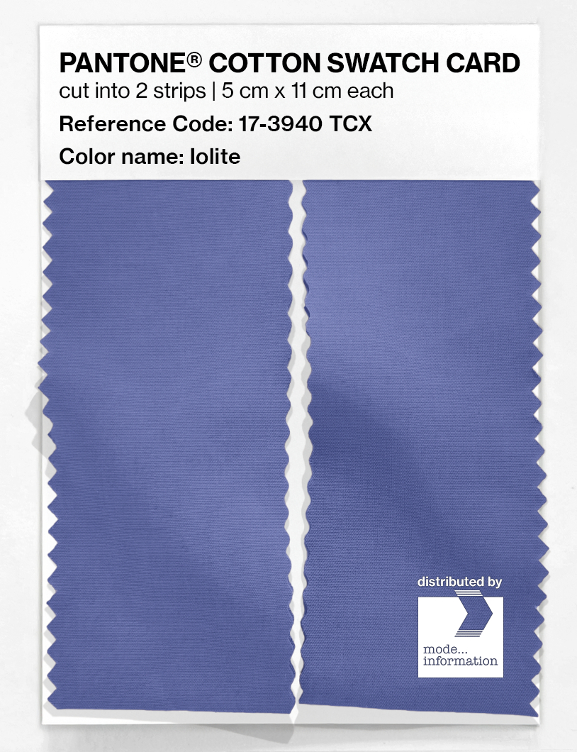 Artikelbild 2 des Artikels “PANTONE® COTTON SWATCH CARD 17-3940 TCX Iolite “
