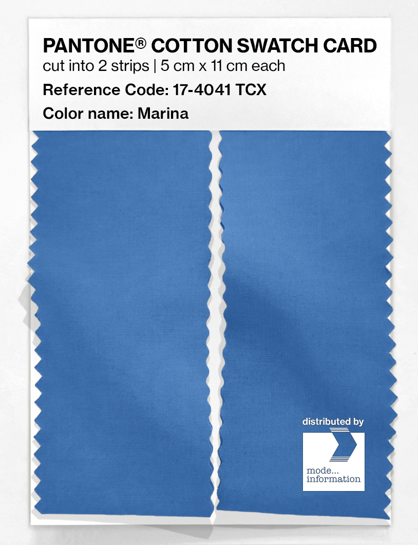 Artikelbild 2 des Artikels “PANTONE® COTTON SWATCH CARD 17-4041 TCX Marina “