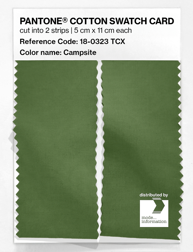 Artikelbild 2 des Artikels “PANTONE® COTTON SWATCH CARD 18-0323 TCX Campsite “