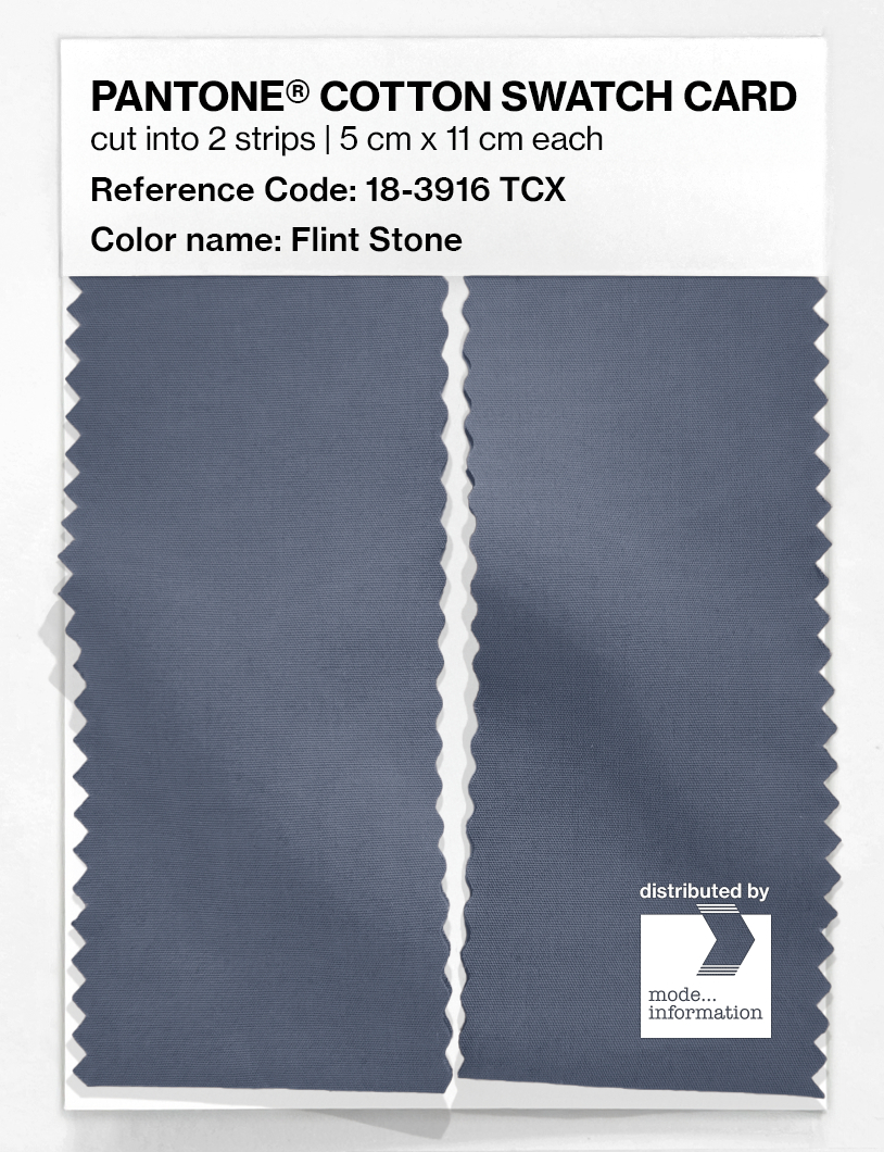 Product image 2 of the product “PANTONE® COTTON SWATCH CARD 18-3916 TCX Flint Stone ”