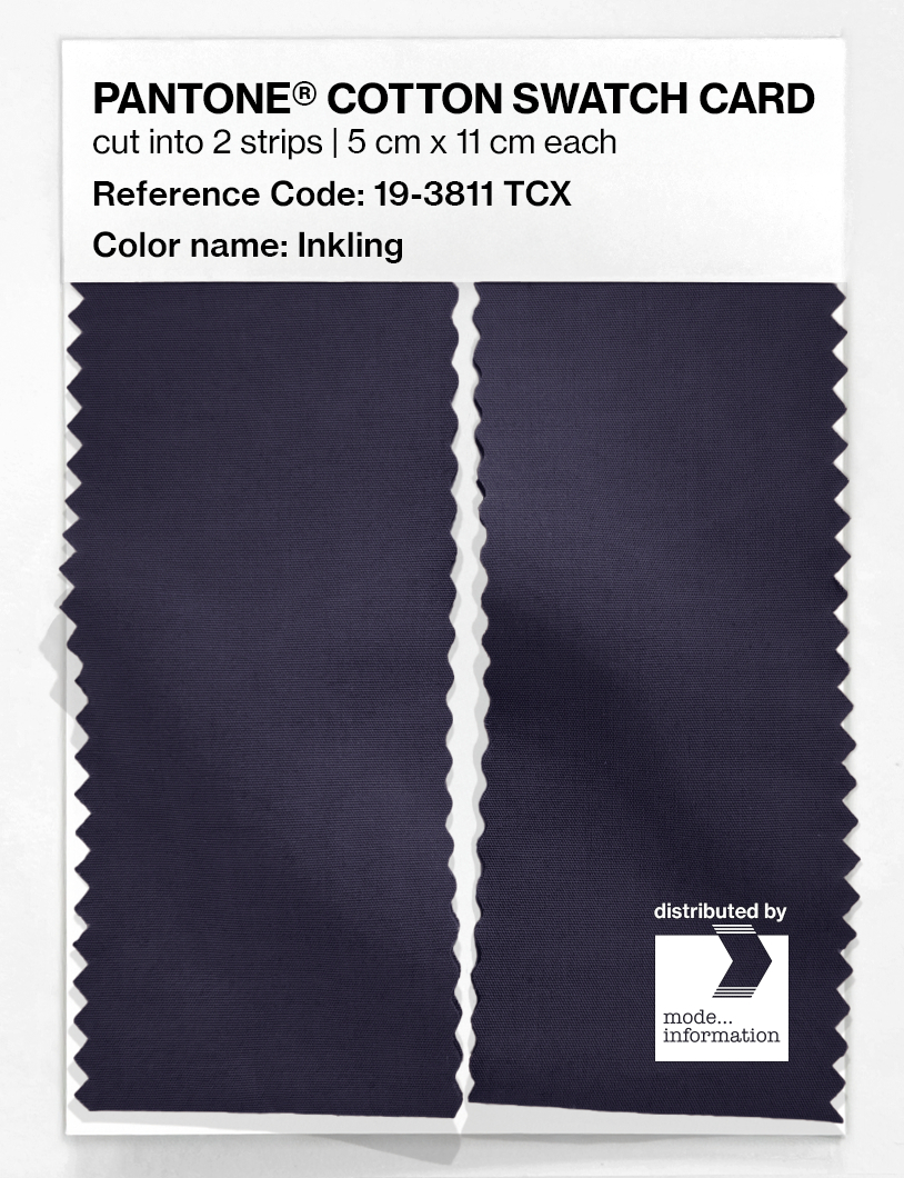 Artikelbild 2 des Artikels “PANTONE® COTTON SWATCH CARD 19-3811 TCX Inkling “