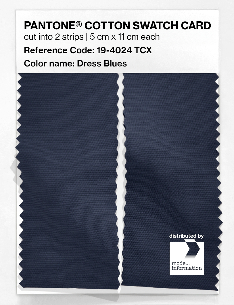 Artikelbild 2 des Artikels “PANTONE® COTTON SWATCH CARD 19-4024 TCX Dress Blues “