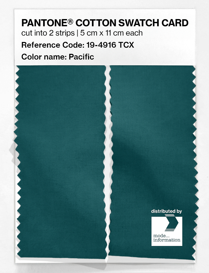 Artikelbild 2 des Artikels “PANTONE® COTTON SWATCH CARD 19-4916 TCX Pacific “