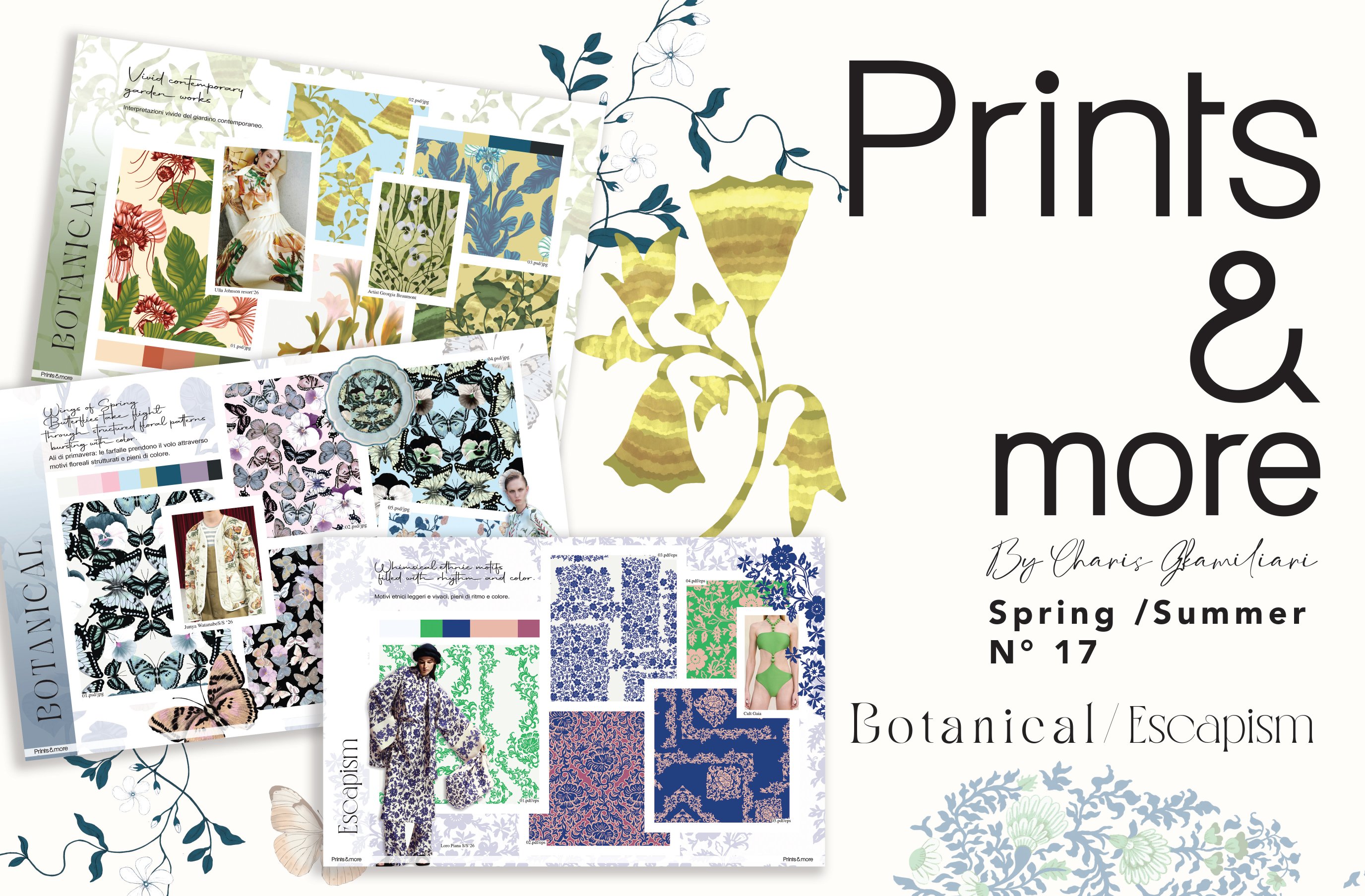 Product image 2 of the product “Prints & More Botanical / Escapism & La Dolce Vita/ Aquatic ”