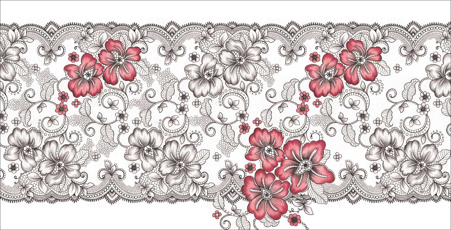 Product image 3 of the product “Lace Art Inspirational Illustration Book ”