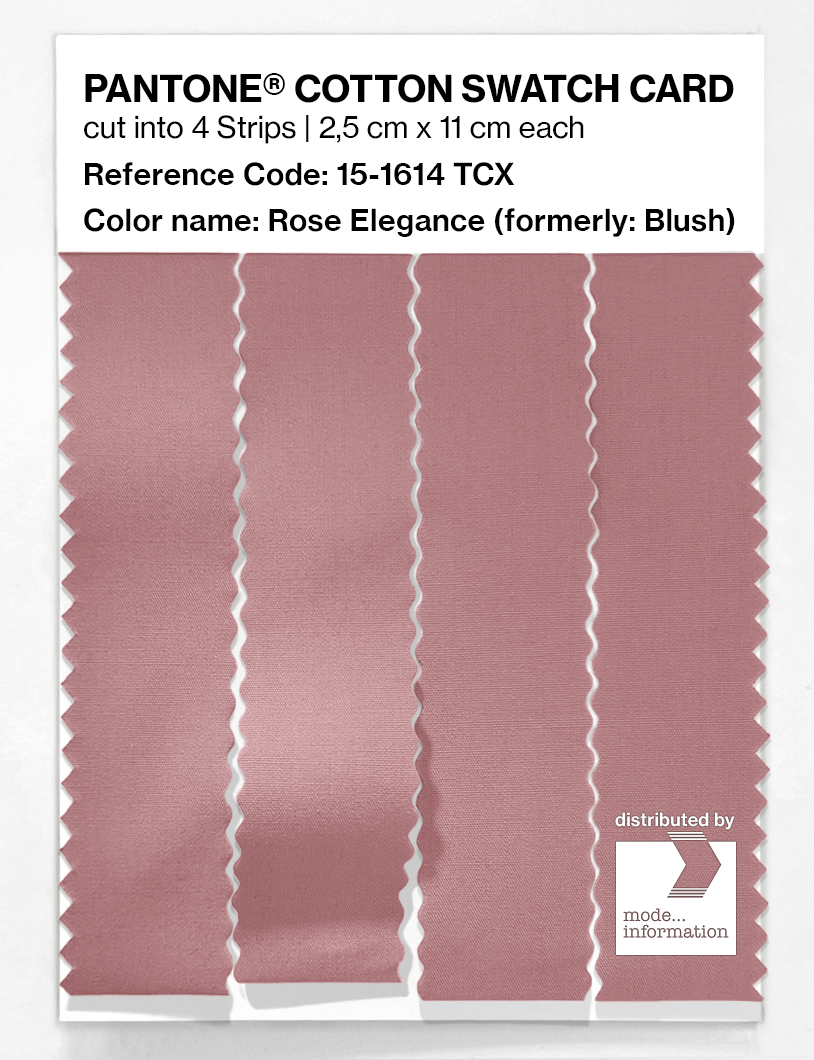 Product image 3 of the product “PANTONE® COTTON SWATCH CARD 15-1614 TCX Rose Elegance ”