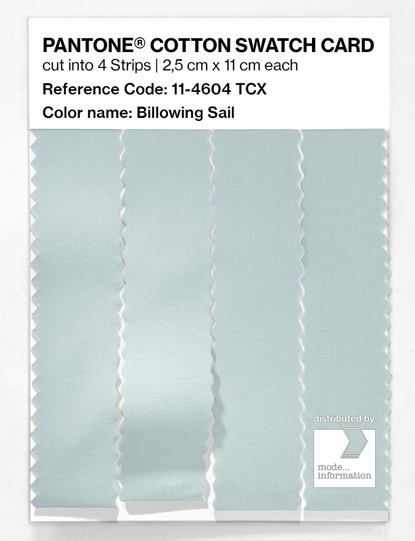 Artikelbild 3 des Artikels “PANTONE® COTTON SWATCH CARD 11-4604 TCX Billowing Sail “