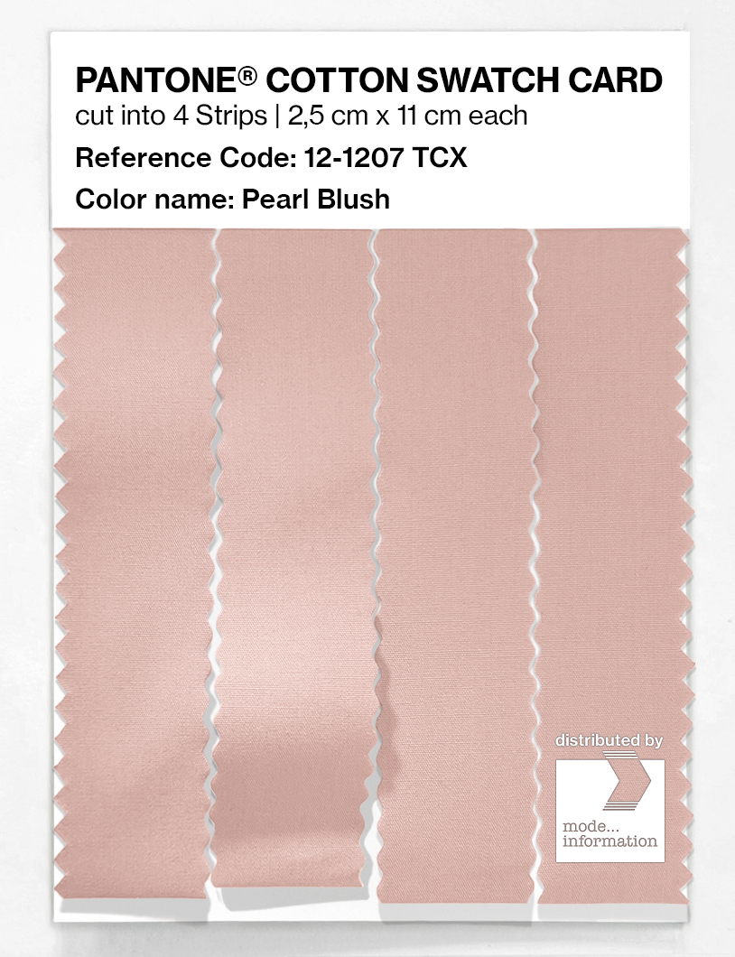 Artikelbild 3 des Artikels “PANTONE® COTTON SWATCH CARD 12-1207 TCX Pearl Blush “
