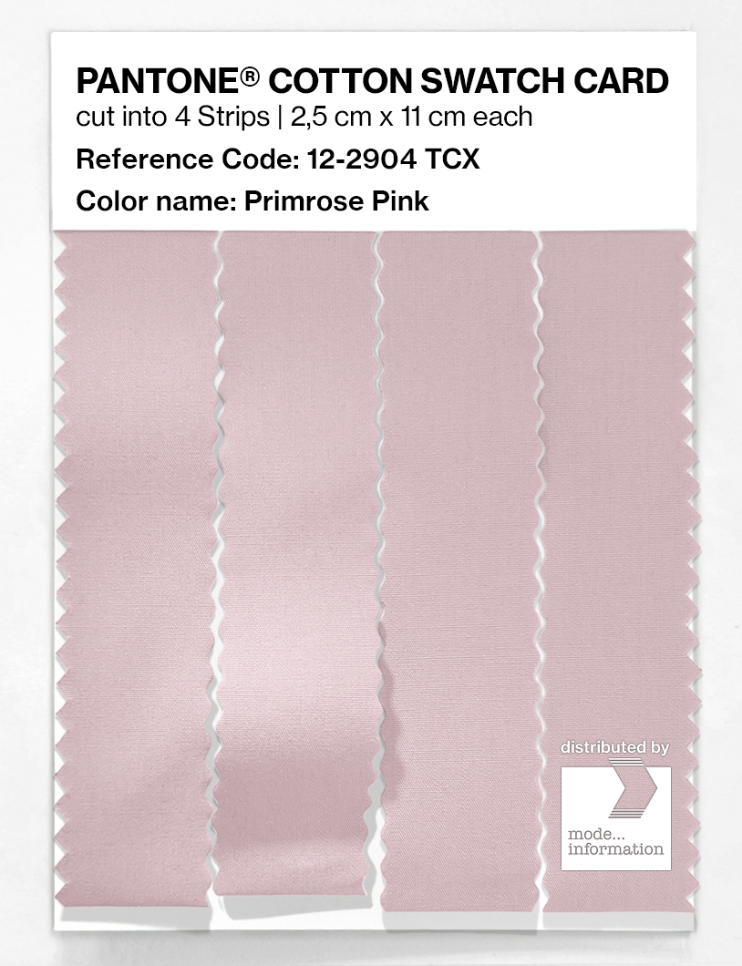 Artikelbild 3 des Artikels “PANTONE® COTTON SWATCH CARD 12-2904 TCX Primrose Pink “