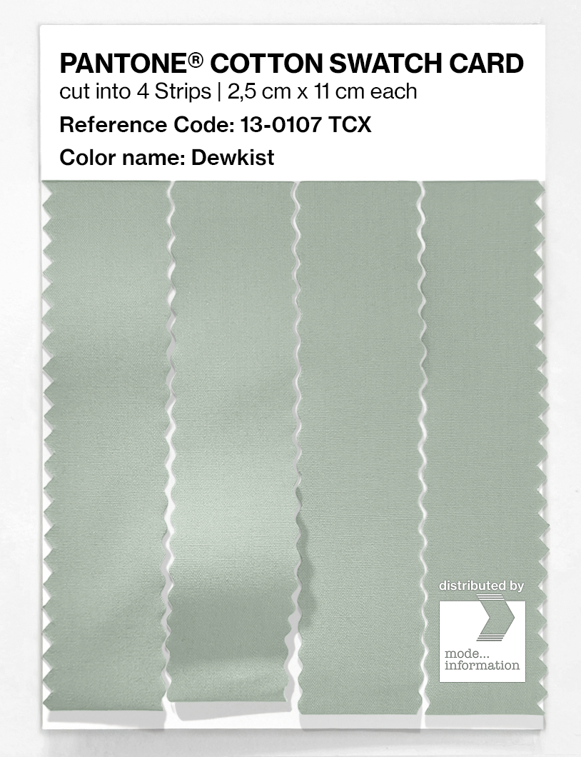 Artikelbild 3 des Artikels “PANTONE® COTTON SWATCH CARD 13-0107 TCX Dewkist “