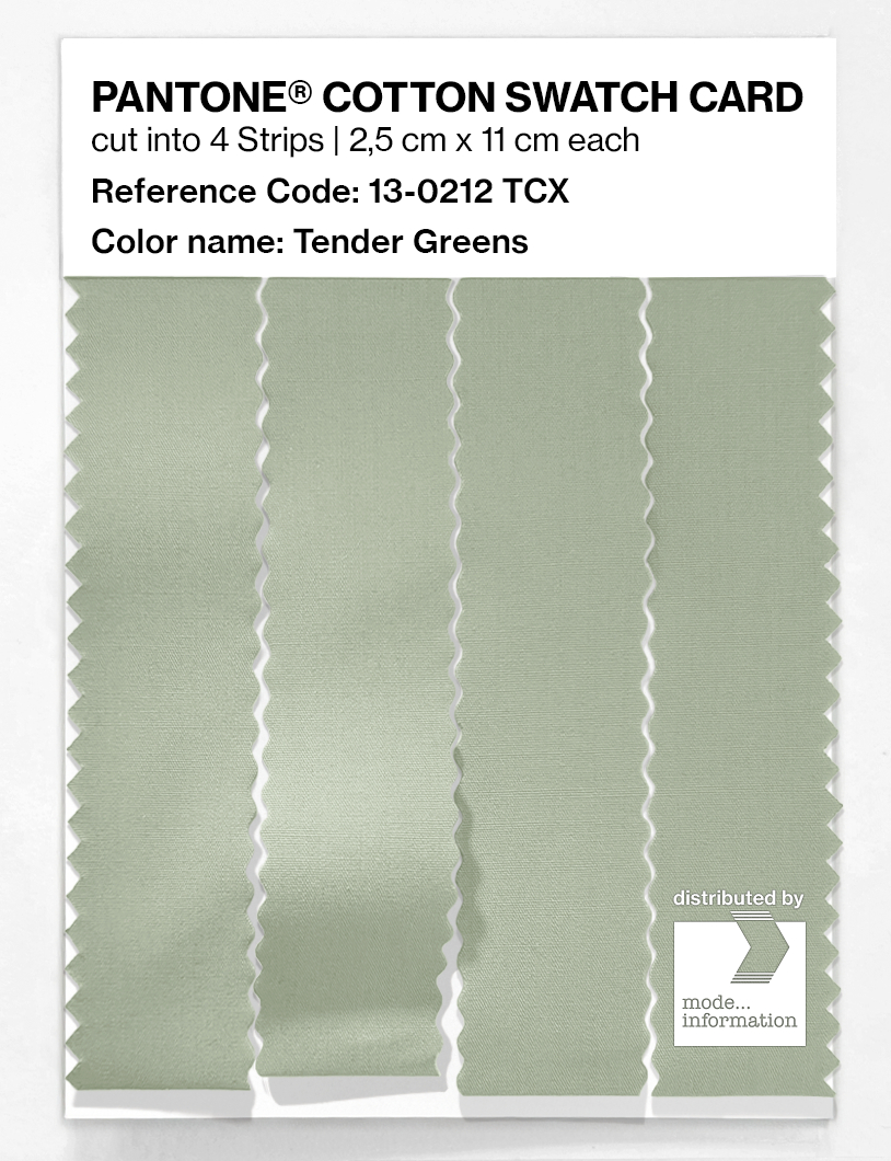 Artikelbild 3 des Artikels “PANTONE® COTTON SWATCH CARD 13-0212 TCX Tender Greens “